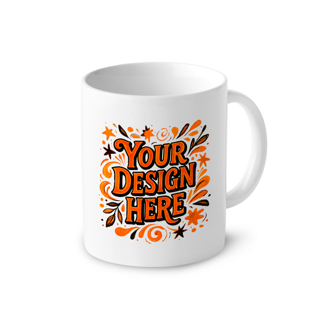 White Glossy Mug