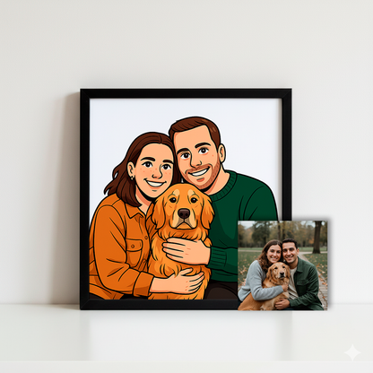 Matte Paper Framed Poster