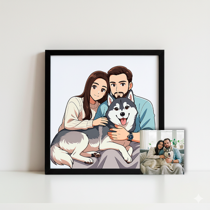 Matte Paper Framed Poster