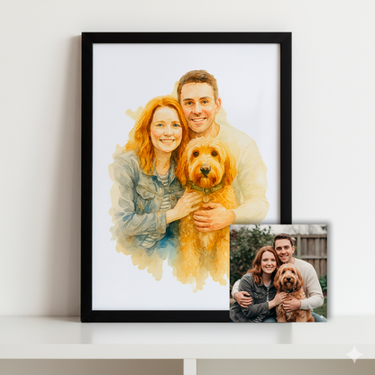 Matte Paper Framed Poster