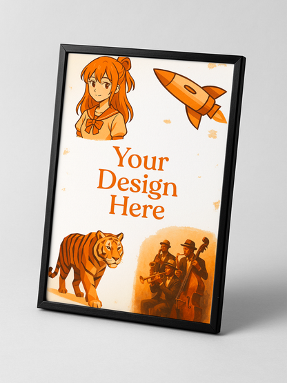 Matte Paper Framed Poster