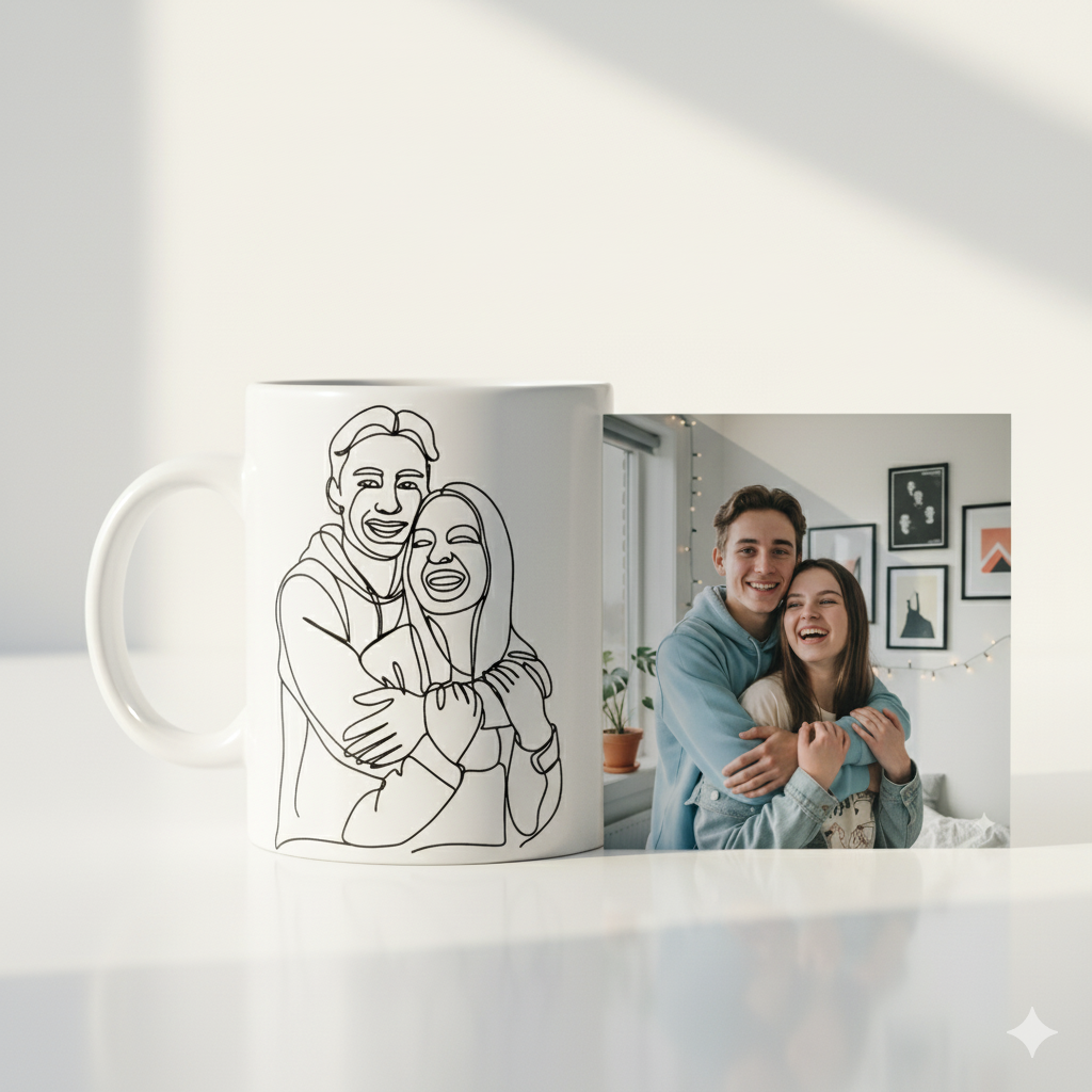 White Glossy Mug