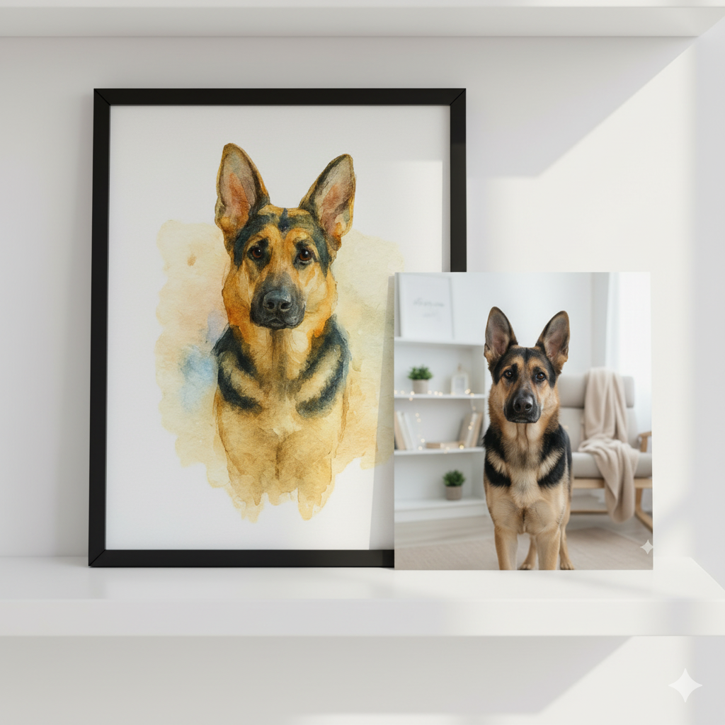 Matte Paper Framed Poster