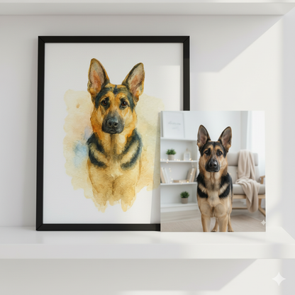 Matte Paper Framed Poster