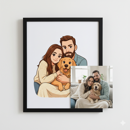 Matte Paper Framed Poster