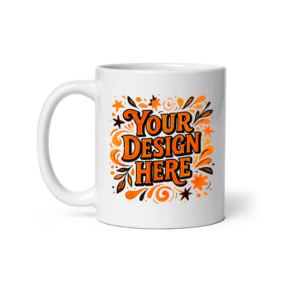 White Glossy Mug