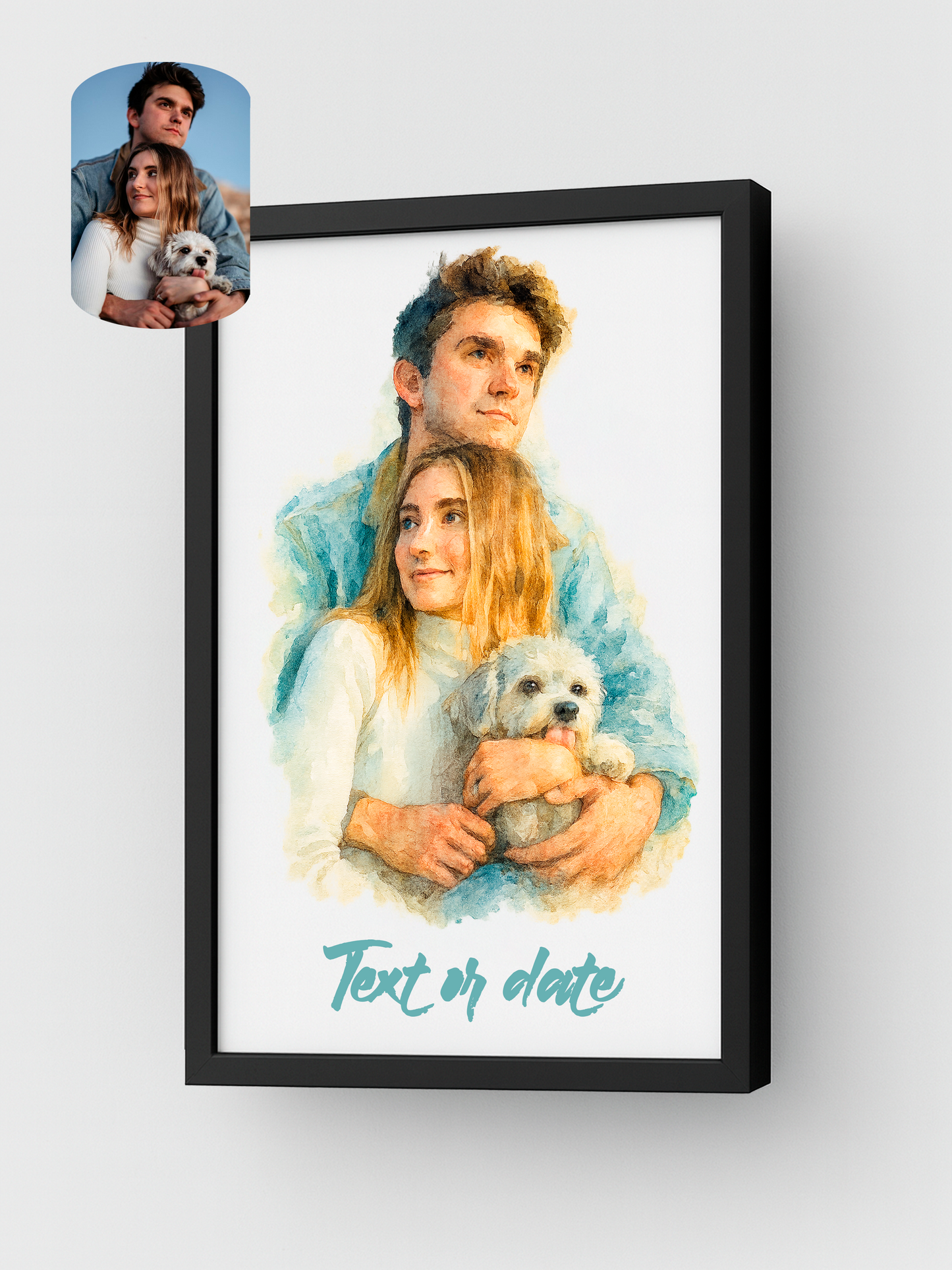 Matte Paper Framed Poster