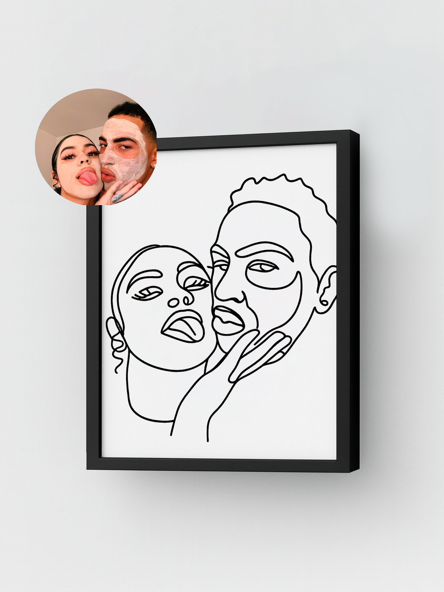 Matte Paper Framed Poster