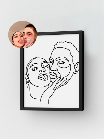 Matte Paper Framed Poster