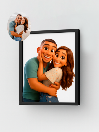 Matte Paper Framed Poster