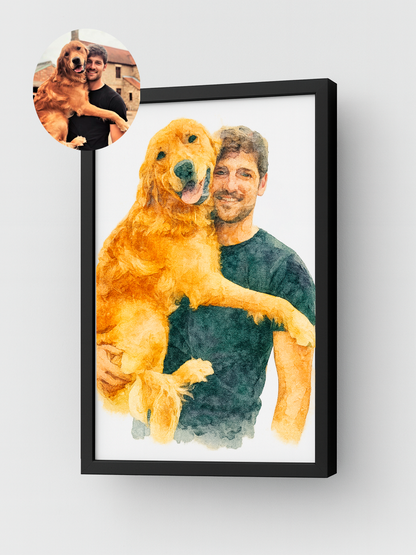 Matte Paper Framed Poster