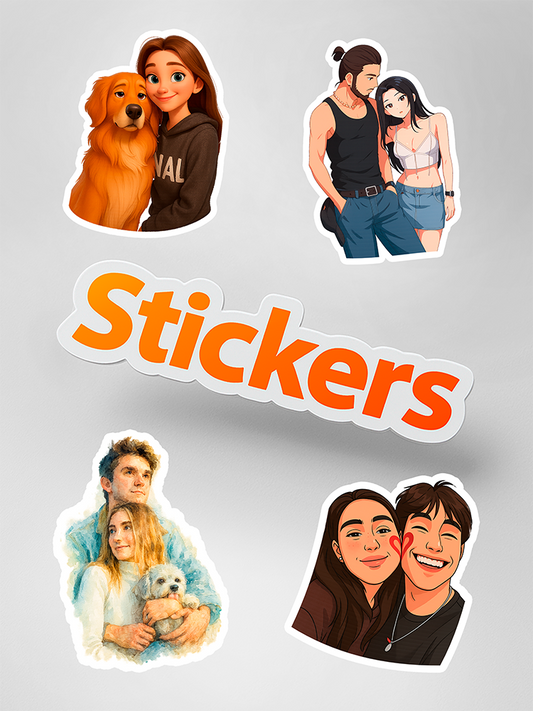 Kiss-Cut Stickers