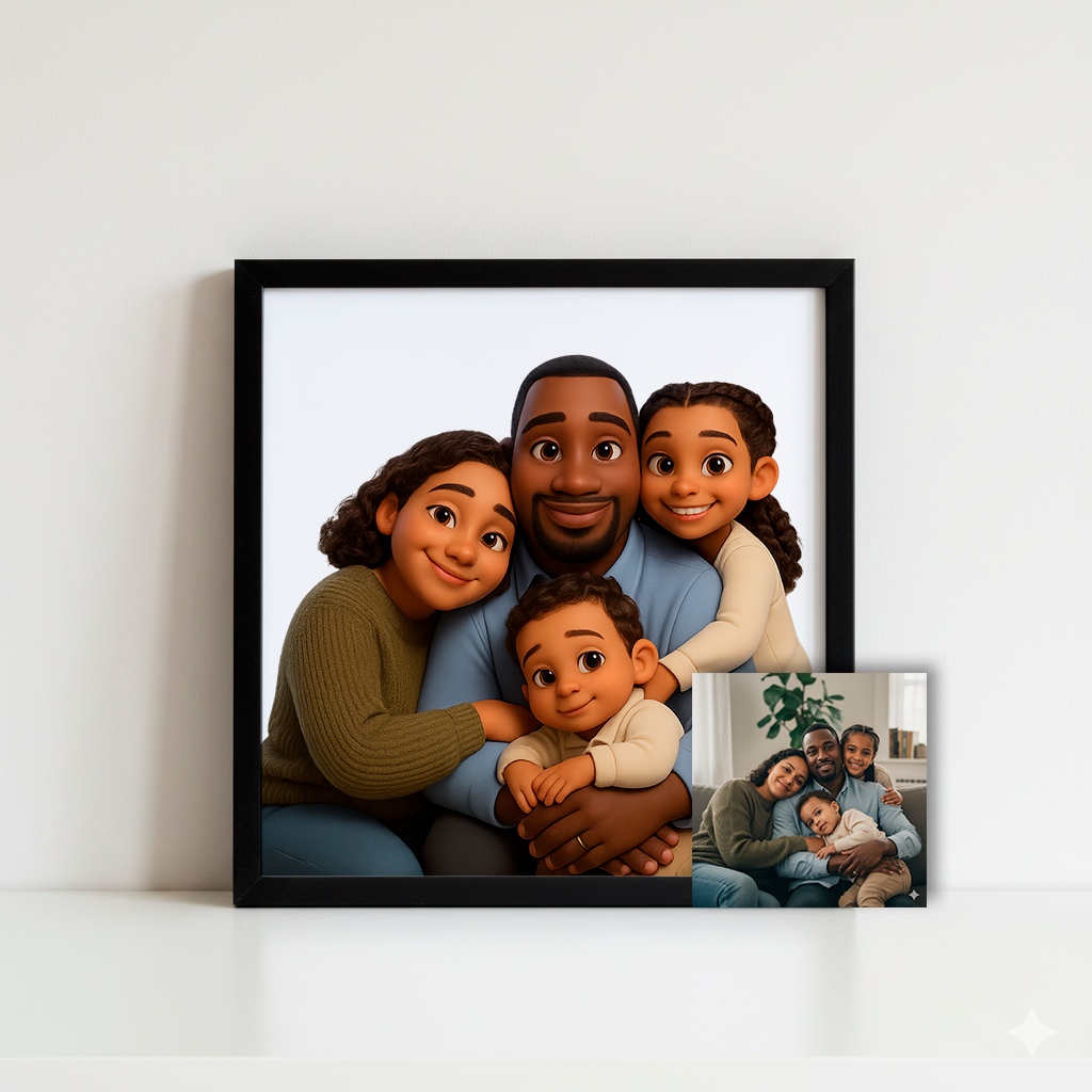 Matte Paper Framed Poster