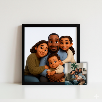 Matte Paper Framed Poster