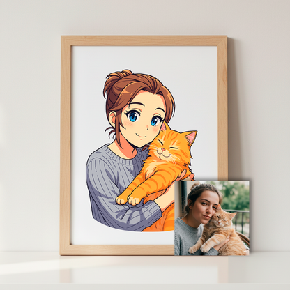 Matte Paper Framed Poster